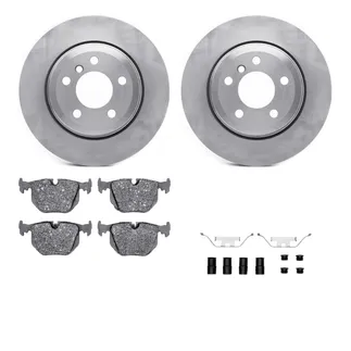 R1 Concepts WFWH1-31054 E- Line Series Brake Rotor W/ Ceramic Brake Pads & Hdw